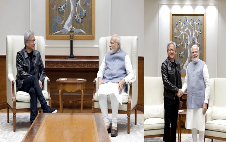 pmmodimeetsnvidiaceojensenhuanginnewdelhi