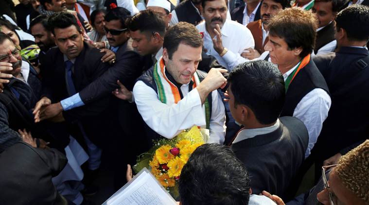 rahulgandhiarrivesinamethiontwodayvisit