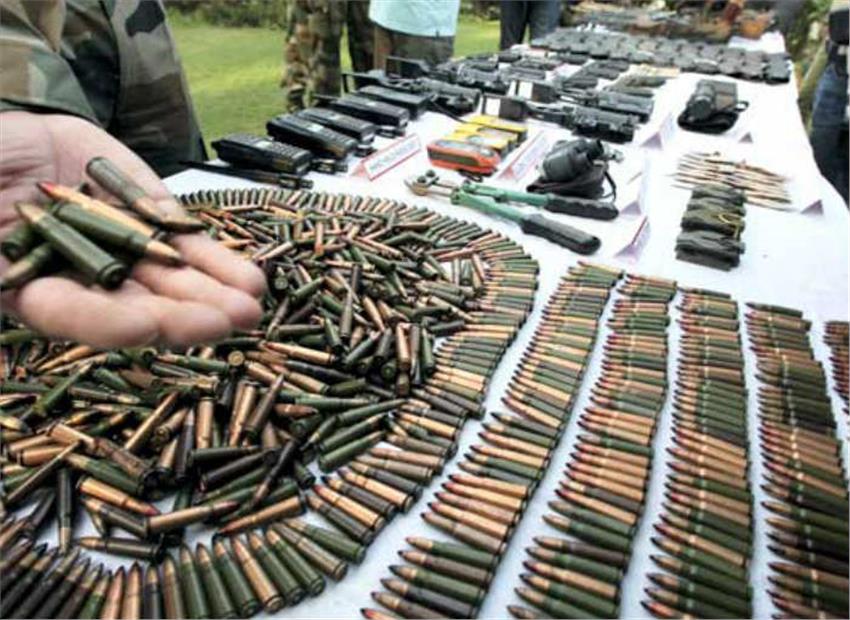 armsammunitionseizedinantinaxaloperationinjharkhand