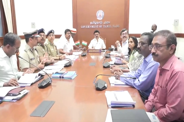 tamilnaducmreviewsstate’spreparednessamidsevererainfallalert