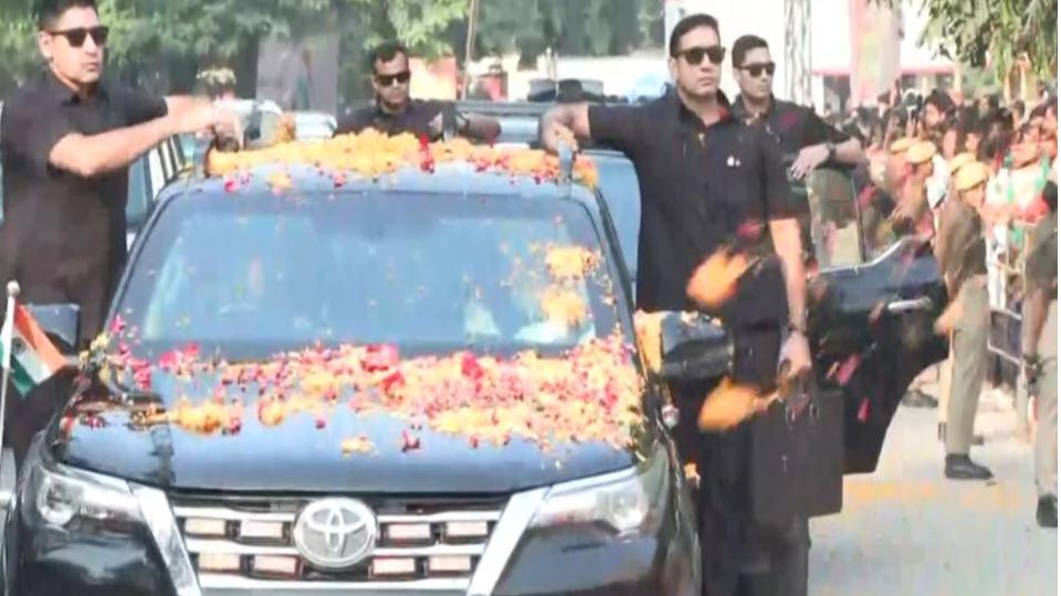 PM Narendra Modi Holds Roadshow in Varanasi