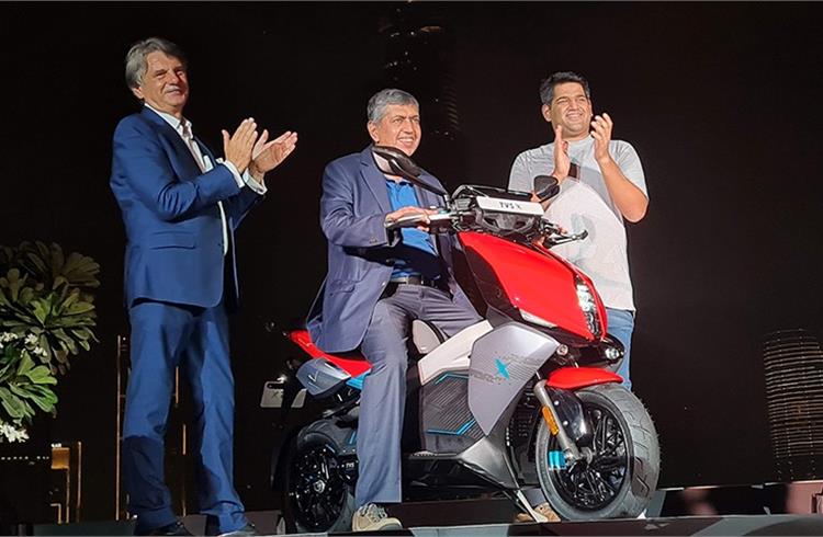 madeinindiaelectricscooterlaunchedatburjkhalifaindubai
