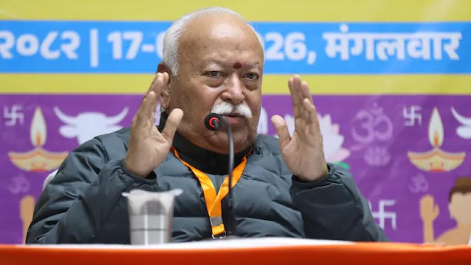 Hindu Families Should Have at Least Three Children, says Mohan Bhagwat