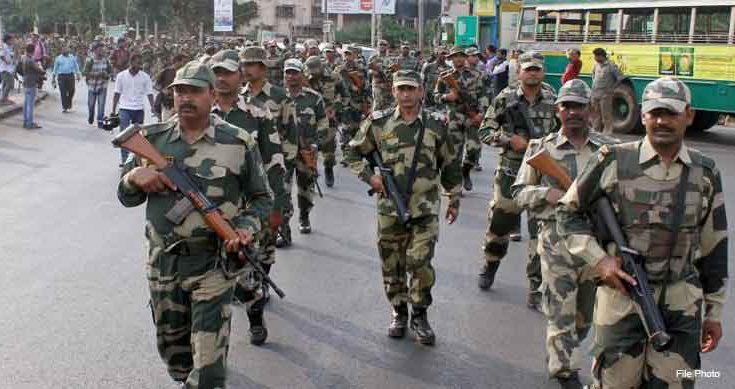 10companiesofbordersecurityforcetobedeployedinwestbengal