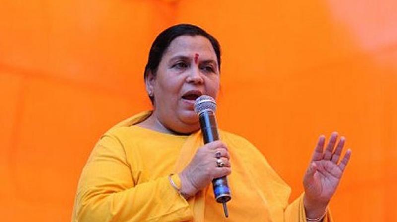 congressjoinedhandswithpakistanconspiringtodefeatpmmodi:umabharti
