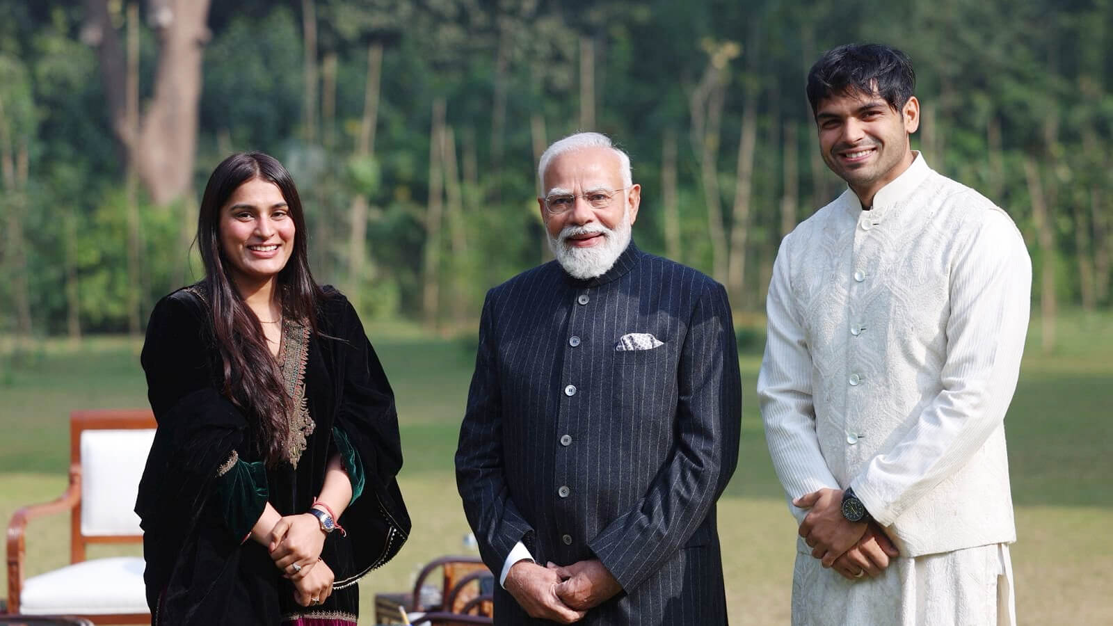 PM Modi hosts Neeraj Chopra, his wife, to discuss 