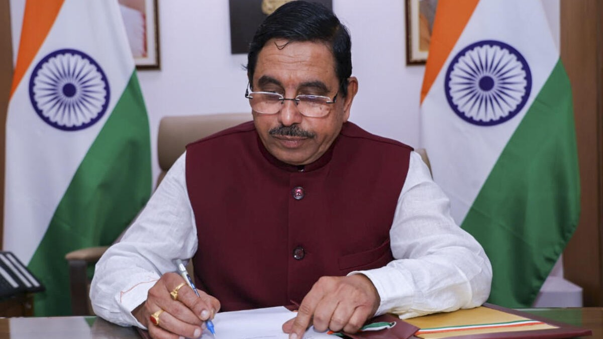 SIR is not happening for the first time: Union Minister Prahlad Joshi