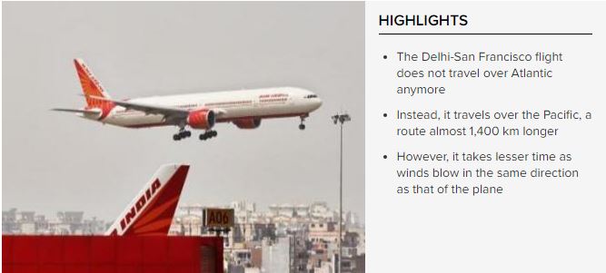 airindiafliesdelhisanfranciscononstopoverpacificandintorecordbooks