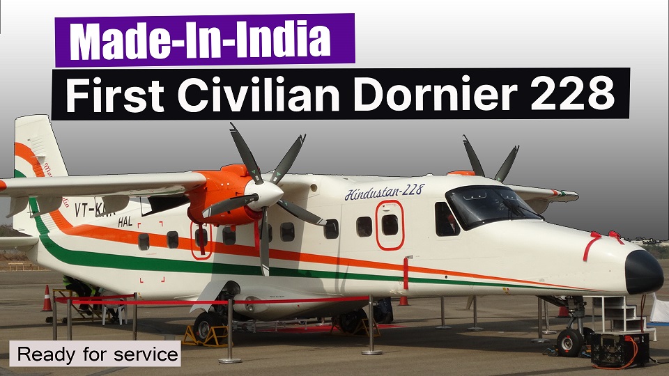 firstflightofmadeinindiahaldornierdo228totakeofftoday