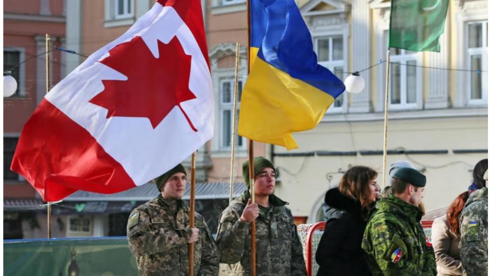 Canada pledges 1.45 billion dollar for military aid to Ukraine
