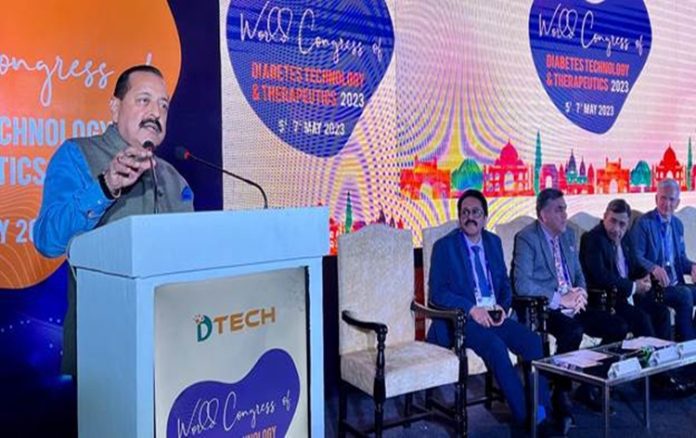 indiaisreadytoleadtechnologydrivendiabetescare:unionministerjitendrasingh