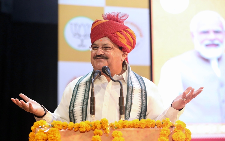 bjpmembersbelieveinservicegoodgovernancewelfareofpoor:jpnadda