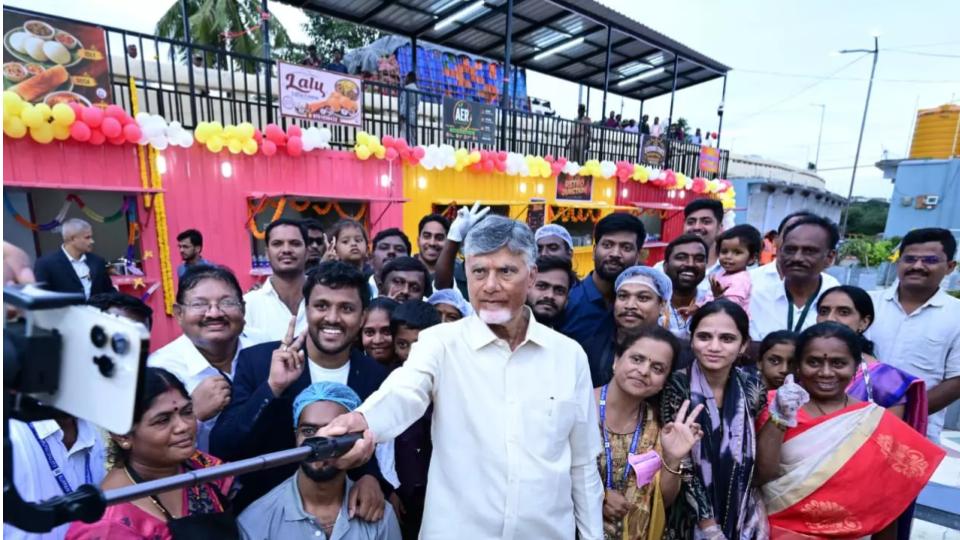 CM Naidu Highlights Development Push During Kuppam Tour