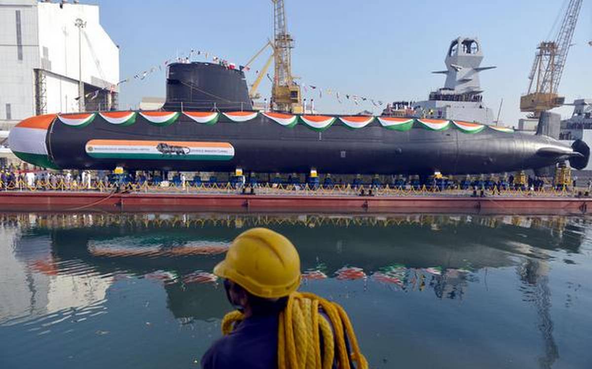 indiannavytocommissionsubmarinekhanderionsaturday