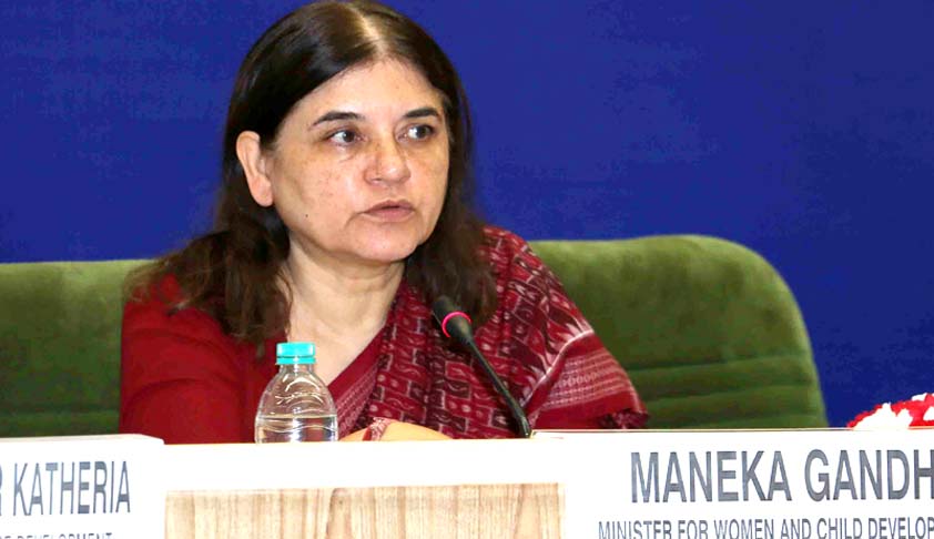 manekagandhitoreleasedrafttraffickingofpersonsbill2016today