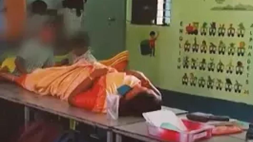 Headmaster Filmed Making Students Press Her Legs in Tamil Nadu