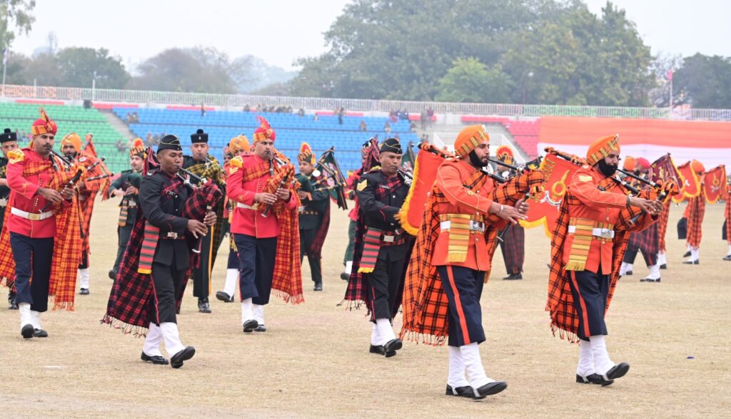 jk’s‘beatingretreat’ceremonyconcludesrepublicdaycelebrations