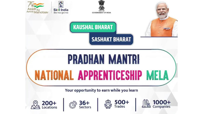 pradhanmantrinationalapprenticeshipmelatobeorganisedinmorethan200districtsacrossthecountrytoday