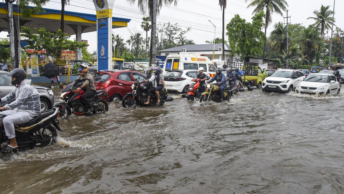 Heavy rainfall affects normal life in NE states
