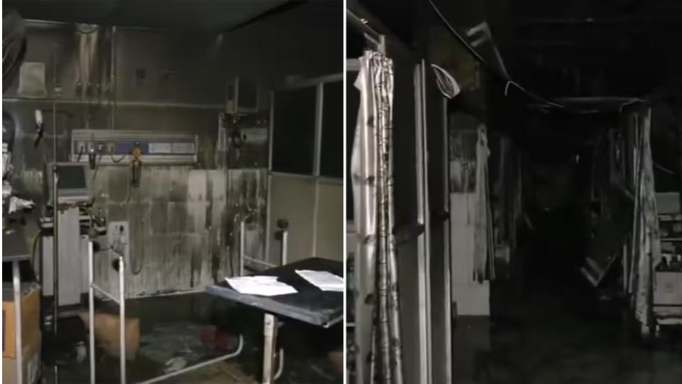 6 patients killed as fire breaks out in ICU of Jaipur hospital