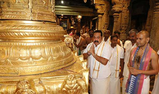 srilankapmrajapaksaworshipsatlordvenkateshwaratemple