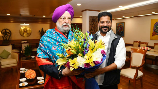 cmrevanthreddyindelhimeetsunionministers