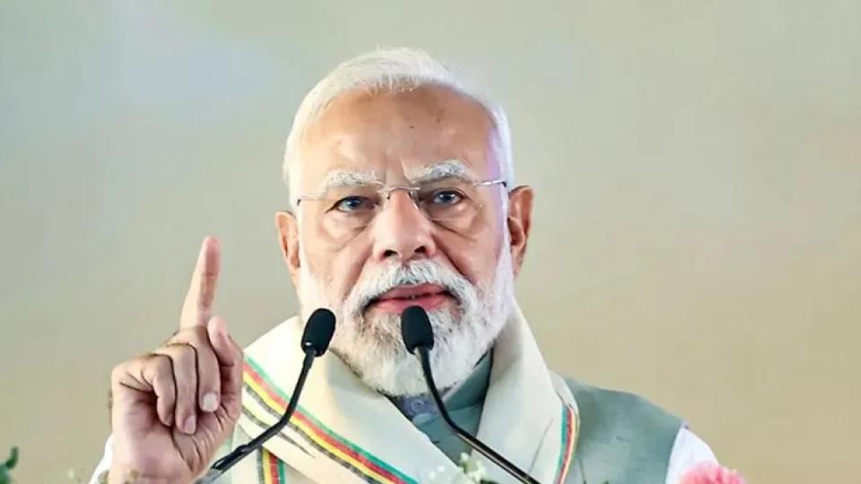 Modi Targets Congress, SP 