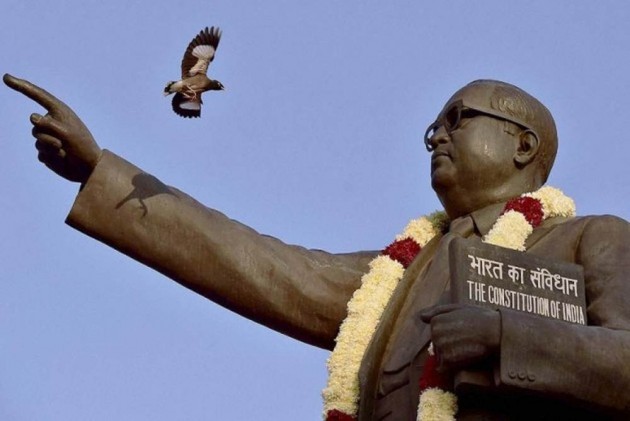 tensionafterambedkarstatuefounddesecratedinup
