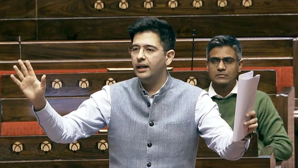Raghav Chadha Announces AAP RS Bloc’s Merger Move With BJP