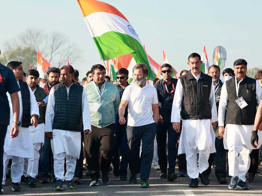 farmersprotestduringbharatjodoyatrademandloanwaivers