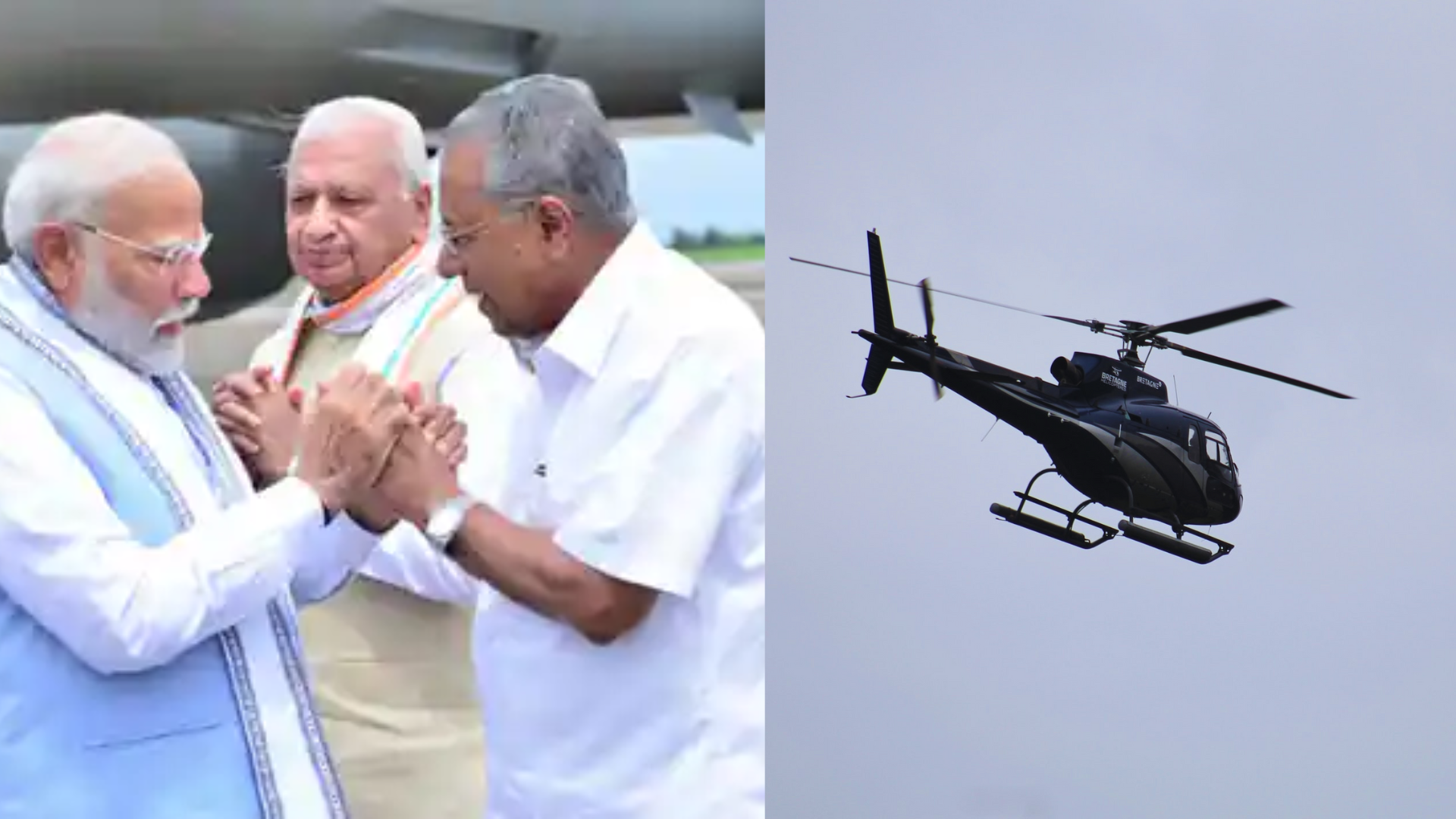 pmmodicarriesoutaerialsurveyofdisasterhitareasofwayanad