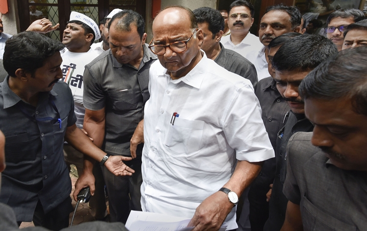 ncpchiefsharadpawarcancelshisvisittoedoffice
