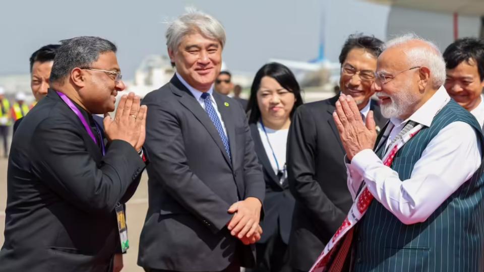 PM Modi Arrives In Tokyo On 2-Day Visit 
