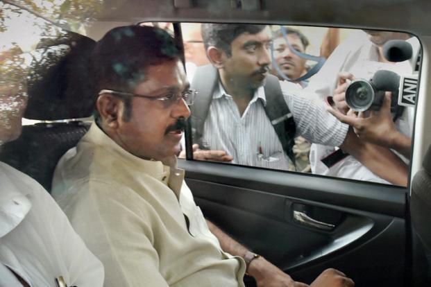 delhipolicearrestsaiadmk(amma)partyleaderttvdinakaran