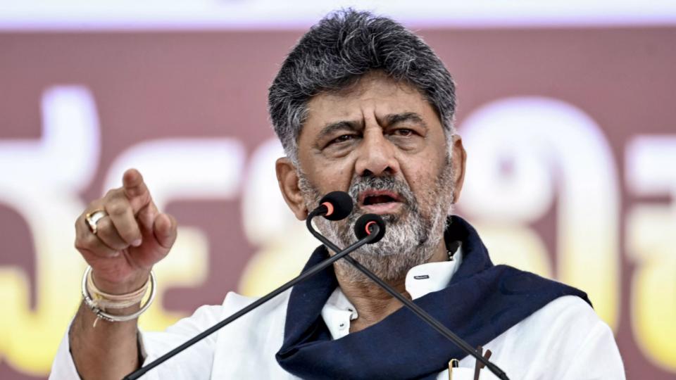 Shivakumar Urges Centre to Release 50 Pc of Drought Relief