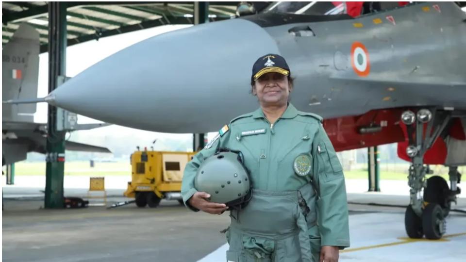 President Murmu flew a Rafale fighter jet in Ambala