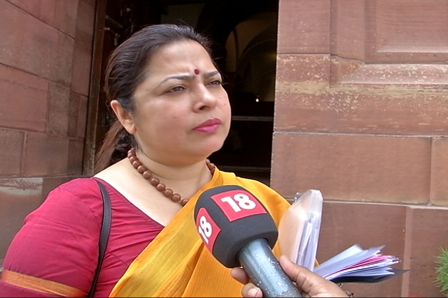 bjpmpmeenakshilekhibackspragyathakursnominationindefenceministrypanel