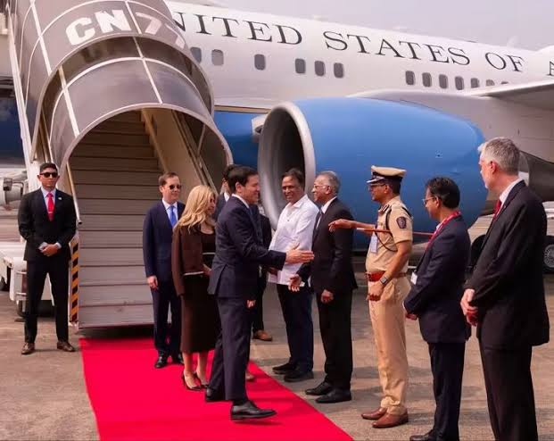 US Secretary of State Marco Rubio lands in Mumbai for two-day India visit