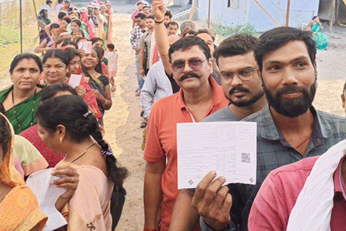 voterturnoutof6458percentwasrecordedinthirdphaseofloksabhaelections