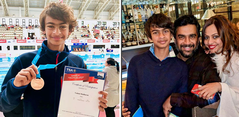 rmadhavanssonvedaantwonhisfirstmedalforindiaatthethailandagegroupswimmingchampionship