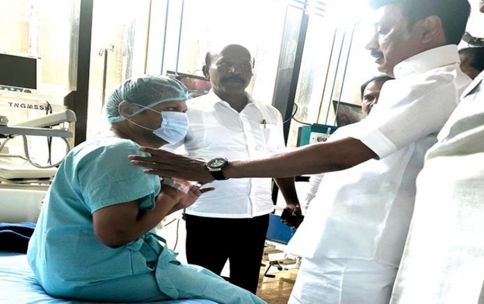 tamilnaducmmkstalinmeetsstateelectricityministersenthilbalajiinchennai