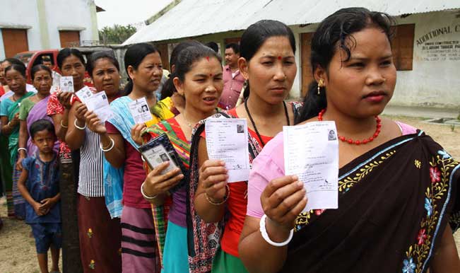 twentypercentpollingrecordedinassam