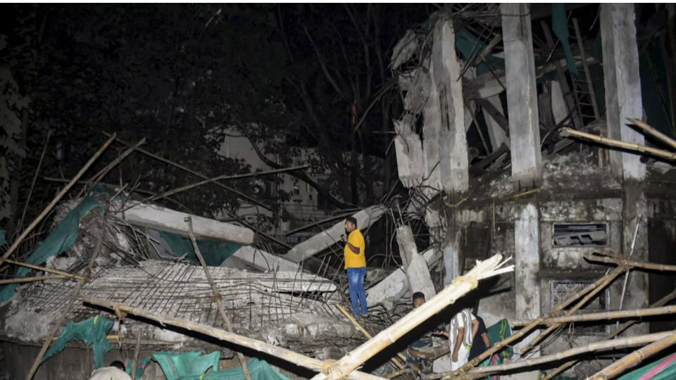 Two Workers Die as Water Tank Slab Collapses in Ranchi