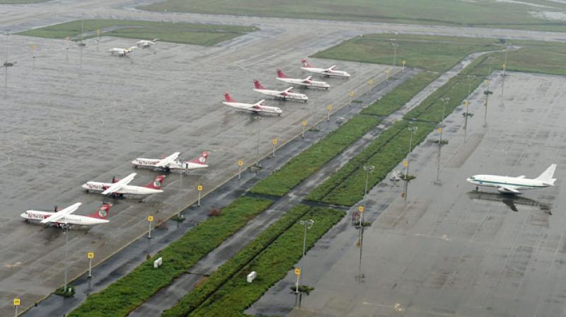 centregivesnodtogreenfieldairportprojectathirasarrajkot