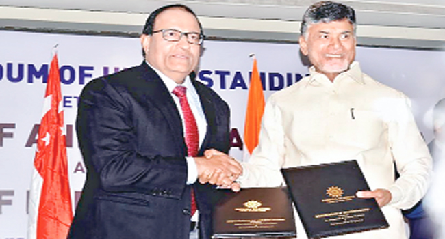 apcrdasaihsignconcessiondevelopmentagreementinvijayawada