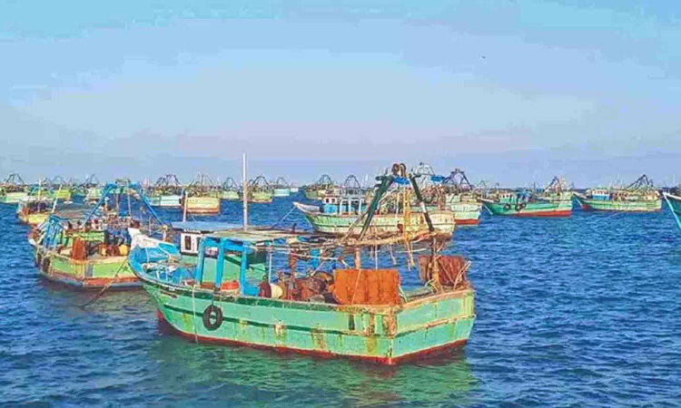 srilankannavyarrests14fishermenfromtamilnadu