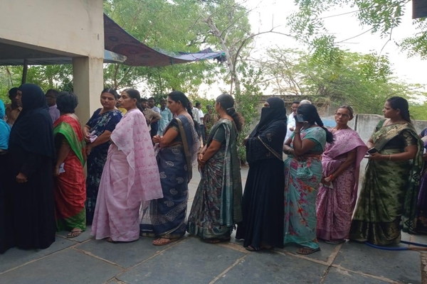 Polling Underway For Assembly Elections In Andhra Pradesh And Odisha