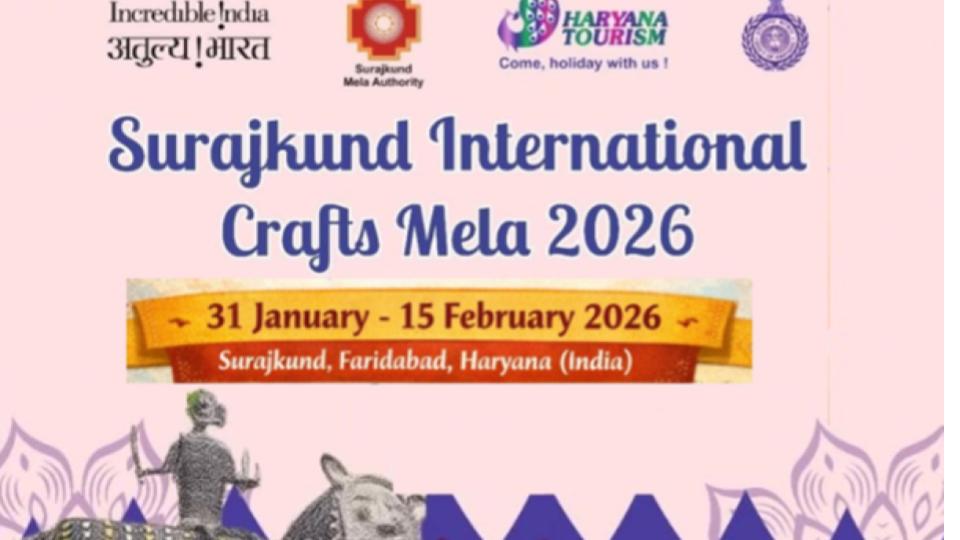VP Radhakrishnan Inaugurates 39th Surajkund International Crafts Mela 2026