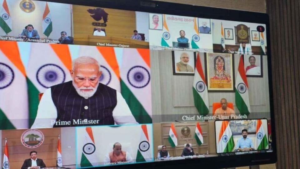 PM Modi Tells CMs He Is Confident Team India Will Overcome Crisis