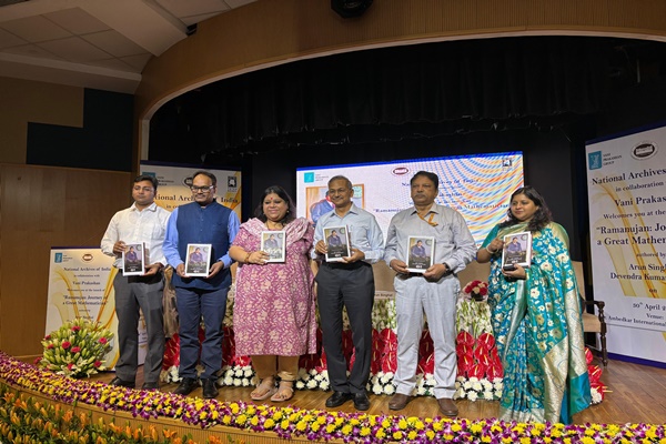 National Archives of India launches book ‘Ramanujan: Journey of a Great Mathematician
